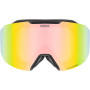UVEX Evidnt ATTRACT V skibril met etui, zwart/regenboog