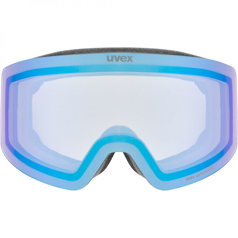 UVEX Provoqe V skibril, zwart/blauw, one size