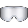 UVEX Scenic P skibril, zwart/zilver