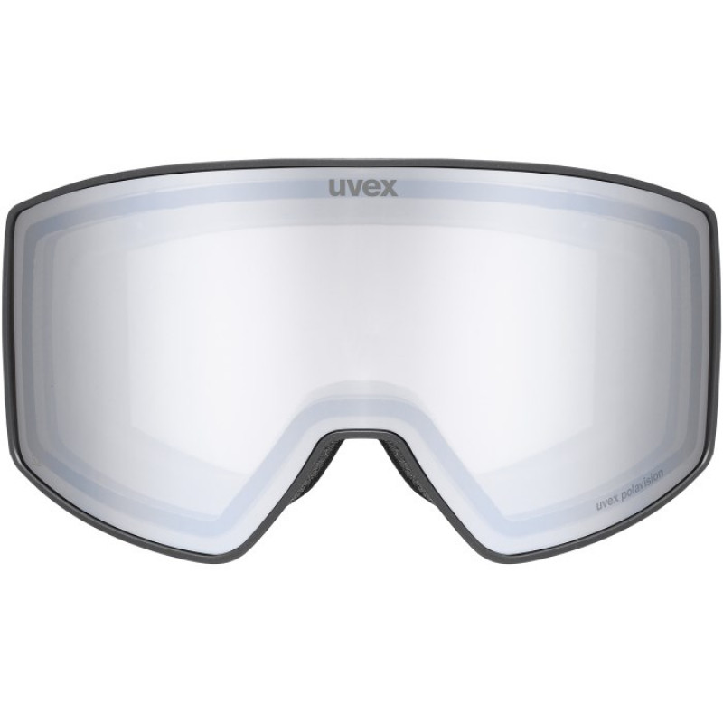 UVEX Scenic P skibril, zwart/zilver