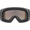 UVEX Scenic P skibril, zwart/zilver
