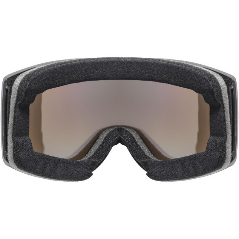 UVEX Scenic P skibril, zwart/zilver