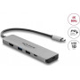 Delock USB Type-C™-dockingstation 4K - HDMI / USB-hub / PD 3.1 140 W