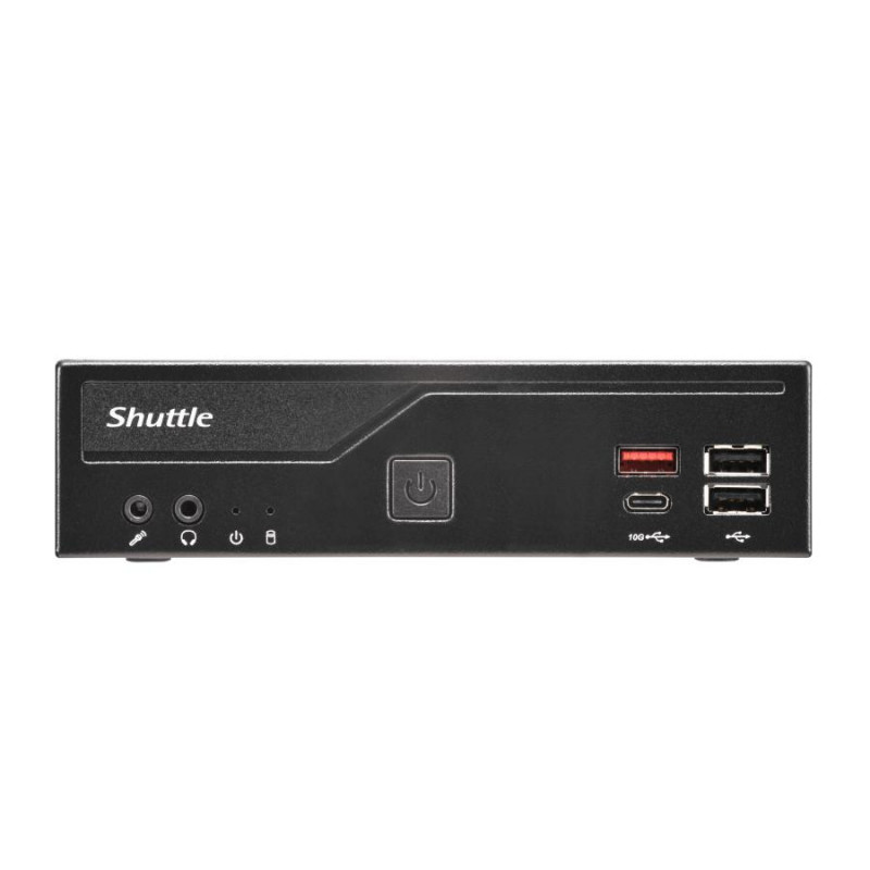 Shuttle DH810 XPC Slim barebone mini-pc, LGA1851, 8 GB DDR5 RAM