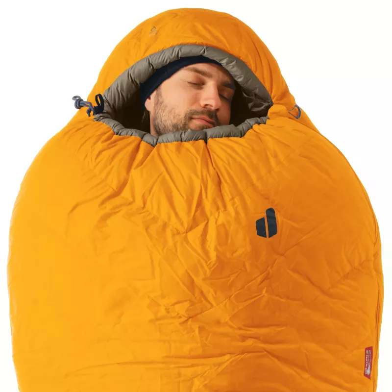 Deuter Astro Pro 800 donslaapzak, -16 °C / 3 °F, magma/titanium
