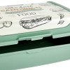 keeeper Carla Midi Lunch Box Space Tour, nordic green, Deco-Click-Box, PP (1 st)