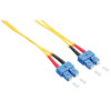 LogiLink FP0SC10 glasvezel-patchkabel SC/SC OS2 9/125 µm duplex, 10 m, geel