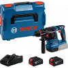 Bosch GBH 18V-22 X Professional accuboorhamer 0611924101, 18 V, 2 J, 2 x 4.0 Ah accu's