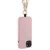 Just Elegance JEC151 hoesje voor Apple iPhone 15 MagSafe, PopGrip, roze