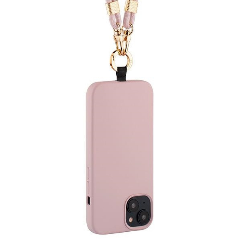 Just Elegance JEC151 hoesje voor Apple iPhone 15 MagSafe, PopGrip, roze