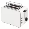 WMF Stelio 414210001 broodrooster, 2 sneetjes, roestvrij staal, Paper Grey, 1050 W