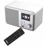XORO DAB300IR WS WLAN-internetradio met DAB+ en Bluetooth, wit