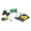 Amewi metalen tractor met tanktrailer, 1:64, RTR, groen