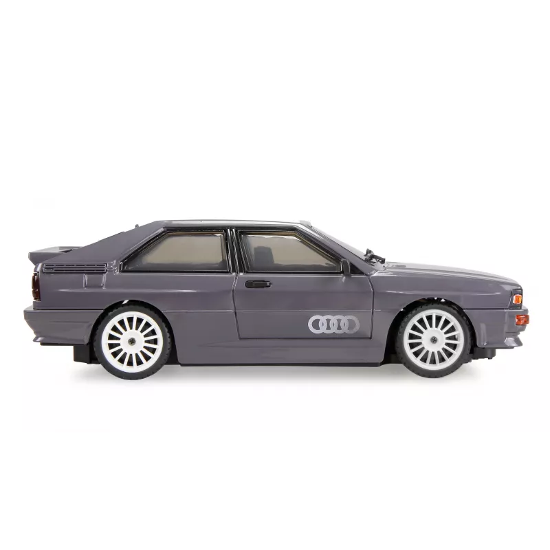 Amewi Audi quattro 1980 on-road/drift gyro RC-auto, 4WD, 1:28, RTR, grijs