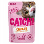 CATCH Natvoer voor katten met kip en wortel in saus, 85 g
