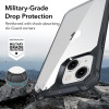ESR Air Armor-hoesje ESR515 voor Apple iPhone 14 Plus / 15 Plus, transparant/zwart