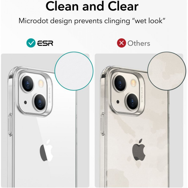 ESR Project Zero-hoesje voor Apple iPhone 14 Plus / 15 Plus, ESR519, transparant