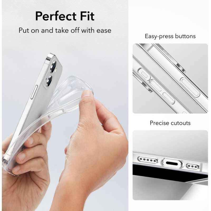 ESR Project Zero-hoesje voor Apple iPhone 14 Plus / 15 Plus, ESR519, transparant