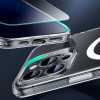 ESR Classic Pro Set HaloLock MagSafe-hoesje met gehard glas voor Apple iPhone 16 Pro Max, transparant