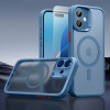 ESR Classic Pro Set HaloLock MagSafe-hoesje met gehard glas voor Apple iPhone 16, mat blauw
