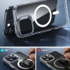 ESR Classic Hybrid HaloLock MagSafe-hoesje met gehard glas voor Apple iPhone 16 Pro Max, transparant