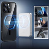ESR Classic Hybrid HaloLock MagSafe-hoesje met gehard glas voor Apple iPhone 16 Pro Max, transparant/zwart