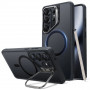 ESR Classic Hybrid Kickstand MagSafe-hoesje voor Samsung Galaxy S26 Ultra, mat zwart