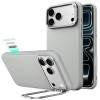 ESR Leren kickstand MagSafe-hoesje voor Apple iPhone 17 Pro Max / 18 Pro Max, grijs
