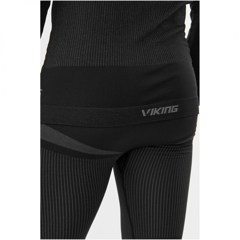 Viking Dante thermoactieve baselayer set voor heren, zwart, maat L