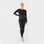 Viking Ilsa baselayer-set voor dames, zwart, maat M