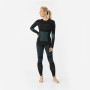 Viking Ilsa thermoactieve ondergoedset voor dames, zwart-groen, maat S