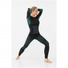 Viking Ilsa thermoactieve ondergoedset voor dames, zwart-groen, maat S