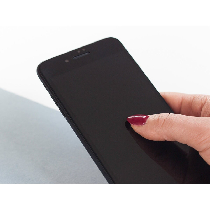 3MK HardGlass Max Privacy gehard glas voor Apple iPhone 7, zwart