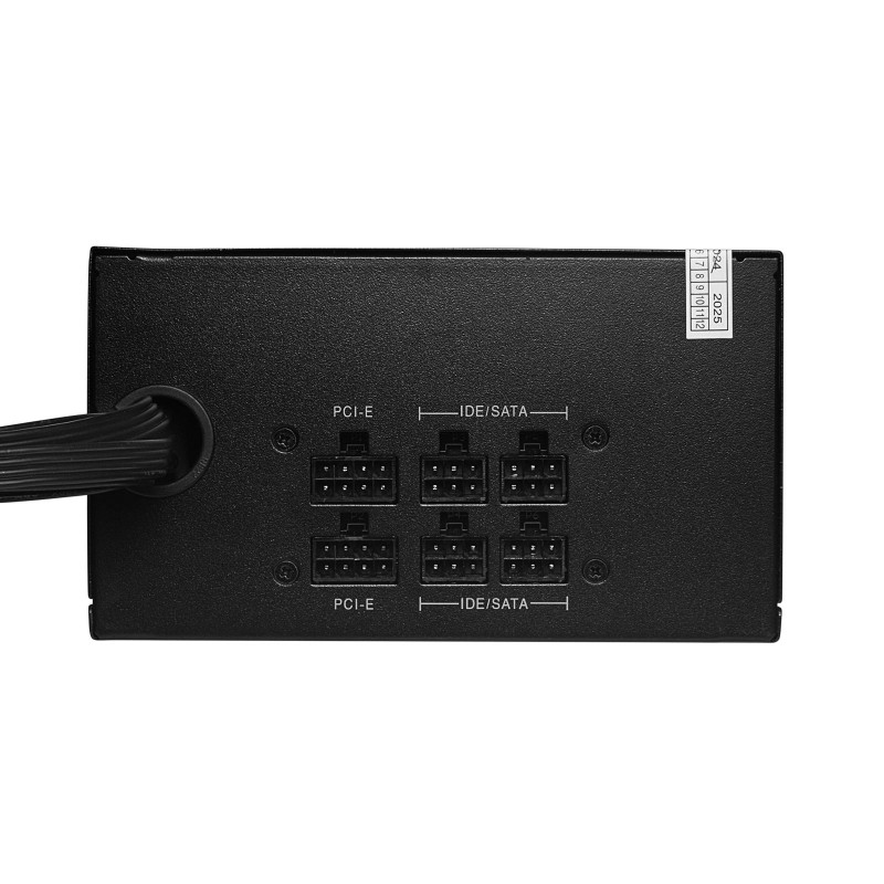 Akyga ATX-voeding 500 W AK-C2-500, semi-modulair, P4+4, 2x PCI-E 6+2 pin, 4x SATA, 2x Molex, 12 cm ventilator, 80 PLUS