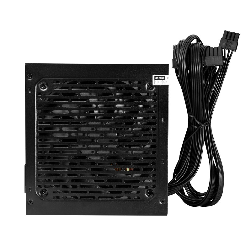 Akyga ATX-voeding 500 W AK-C2-500, semi-modulair, P4+4, 2x PCI-E 6+2 pin, 4x SATA, 2x Molex, 12 cm ventilator, 80 PLUS