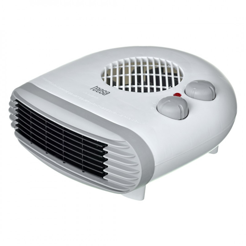 Teesa TSA8027 elektrische ventilatorkachel, binnen, wit, 1000/2000 W