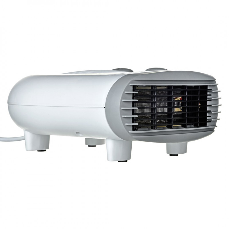 Teesa TSA8027 elektrische ventilatorkachel, binnen, wit, 1000/2000 W