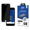 3MK HardGlass Max Privacy gehard glas voor Apple iPhone 8, zwart