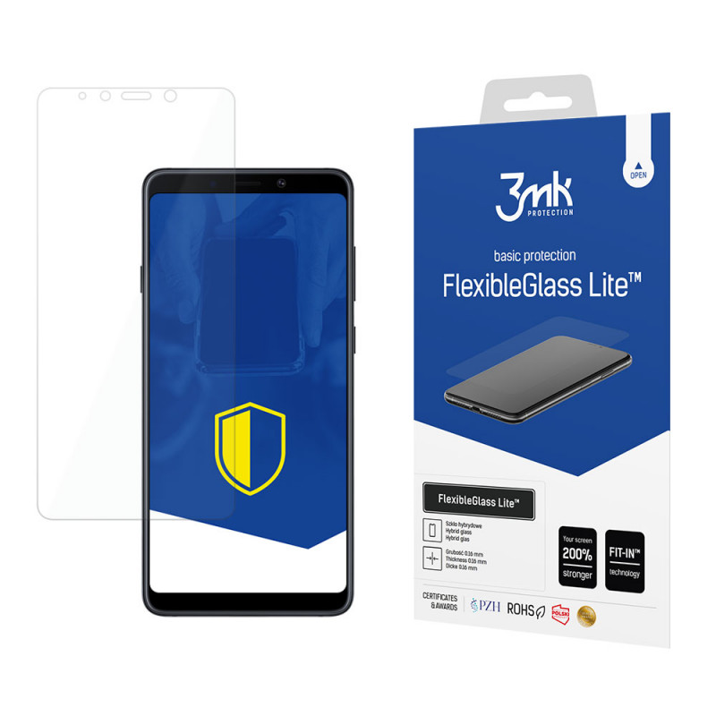 3MK FlexibleGlass hybride screenprotector voor Samsung Galaxy A9 2018