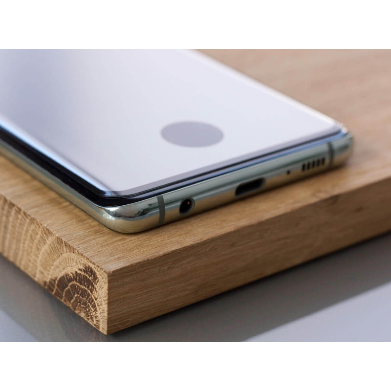 3MK HardGlass Max Sensor-Dot gehard glas voor Samsung Galaxy S10, zwart