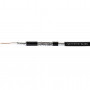 Conotech NS113TRI HQ PE gegelede coaxkabel, zwart, 300 m