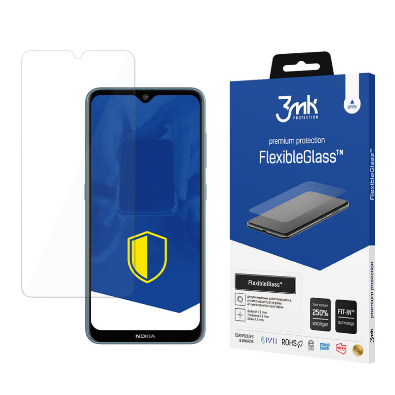 3MK FlexibleGlass hybride schermbeschermer voor Nokia 7.2