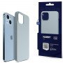 3MK Hardy Case MagSafe Apple iPhone 14 Plus / 15 Plus siliconenhoesje, blauw