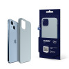 3MK Hardy Case MagSafe Apple iPhone 14 Plus / 15 Plus siliconenhoesje, blauw