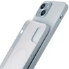 3MK Hardy Case MagSafe Apple iPhone 14 Plus / 15 Plus siliconenhoesje, blauw