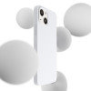 3MK Hardy Case MagSafe Apple iPhone 14 Plus / 15 Plus siliconenhoesje, wit
