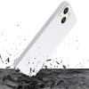 3MK Hardy Case MagSafe Apple iPhone 14 Plus / 15 Plus siliconenhoesje, wit