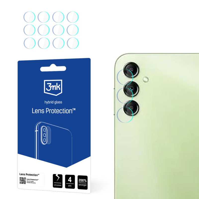 3MK Lens Protect Samsung Galaxy A14 5G cameralensbeschermer (4 stuks)