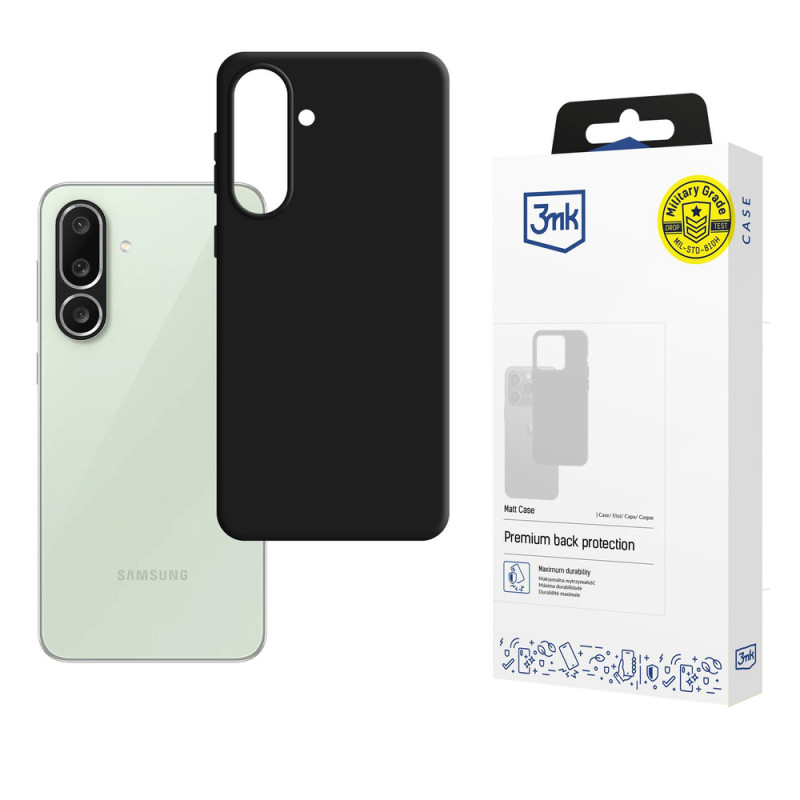 3MK Matt Case voor Samsung Galaxy M56, zwart