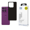 3MK Matt Case voor Motorola Edge 60 Pro, mat zwart